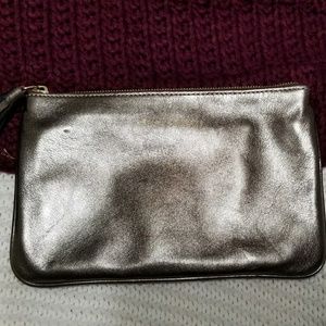 Dooney and Bourke gold clutch